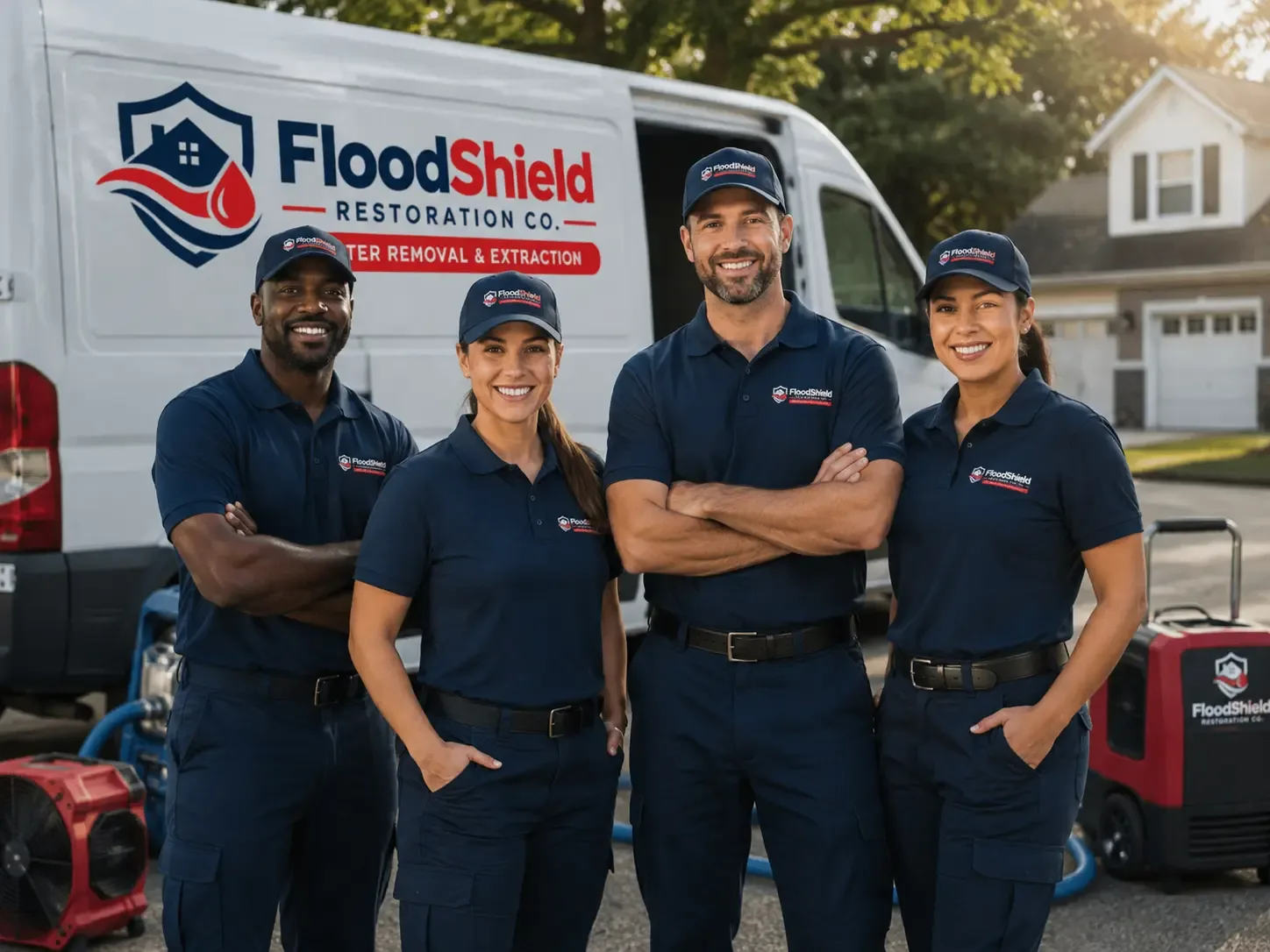 Flood Damage Restoration company in Uniopolis, OH