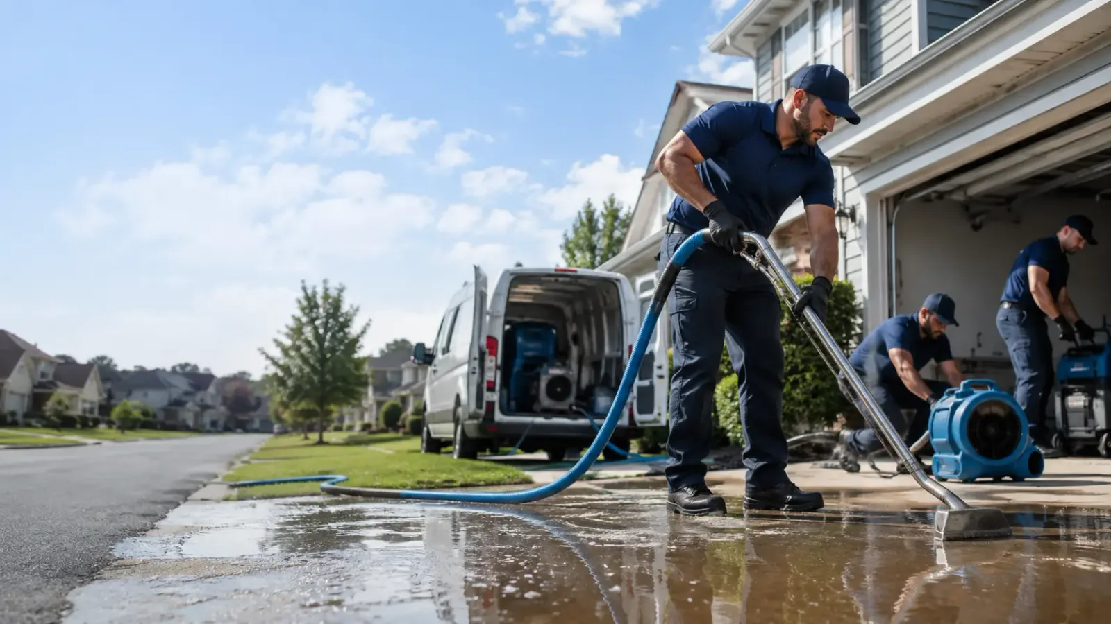 Flood Damage Restoration in Uniopolis, OH